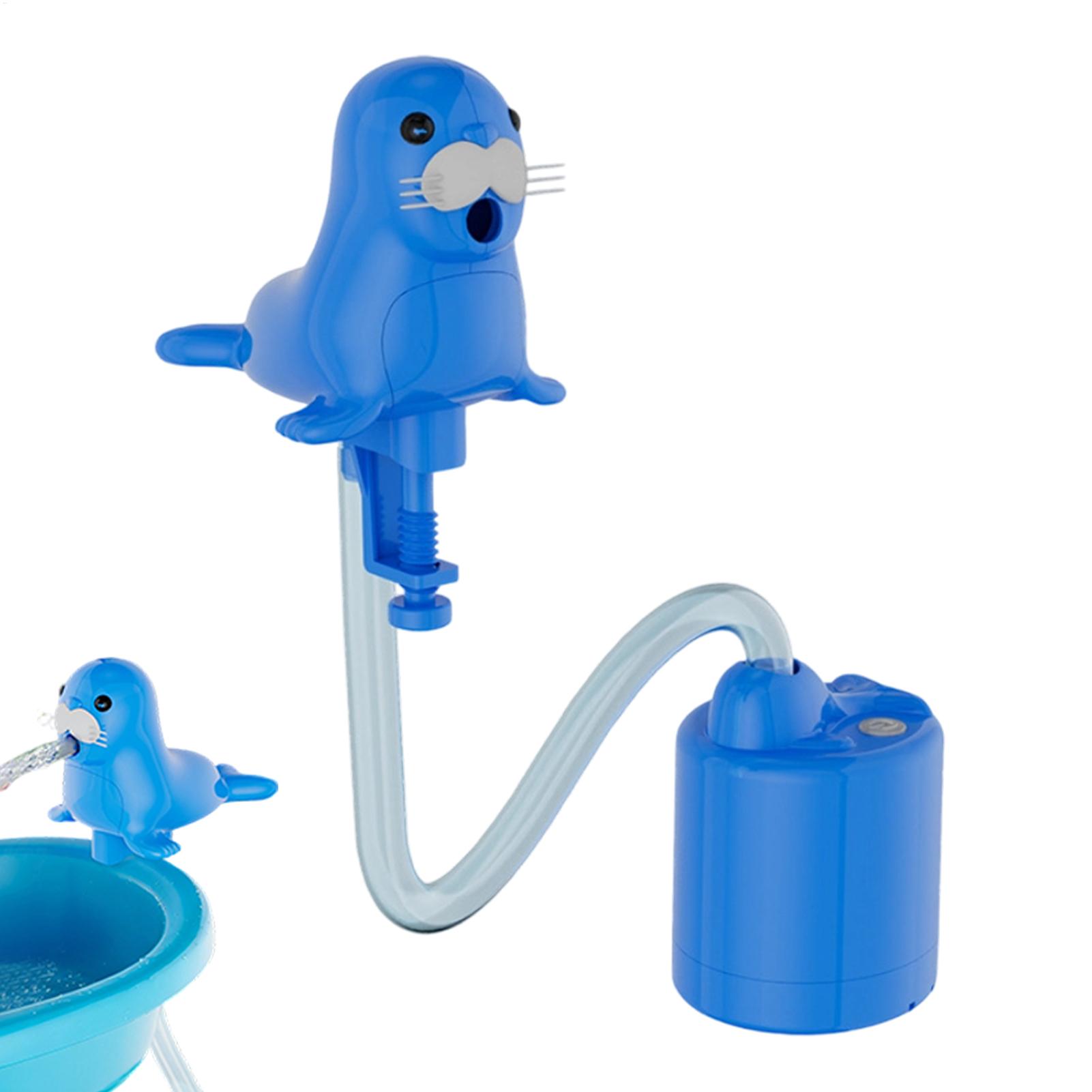 Kids Outdoor Water Play Table - 充電式ウォーターテーブルスプレーポンプスプラッシュおもちゃアクセサリー子供用屋外水遊び、裏庭ビーチガーデン浴槽