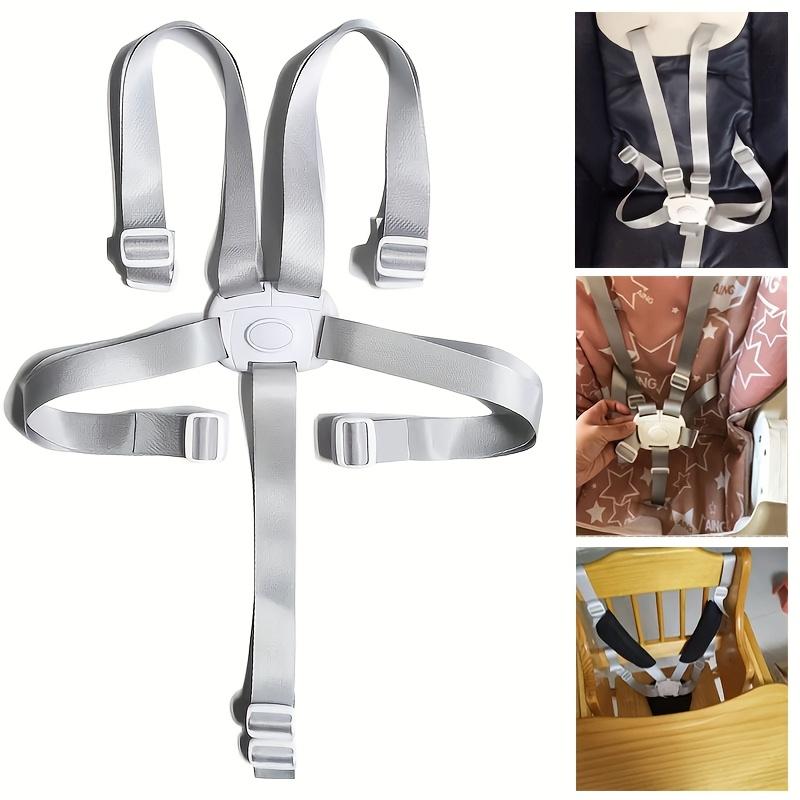 Swing Seat Belt - ユニバーサルベビー安全ベルト 3/5 点ハーネスダイニングチェアカーシート給餌ハイチェア睡眠固定ストラップ