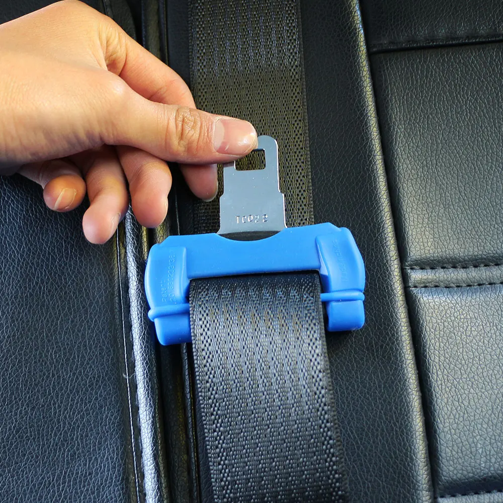 Swing Seat Belt - カーシートベルト用バックルプロテクター,傷防止カバー,シリコンインテリアボタンケース,安全アクセサリー,ユニバーサル