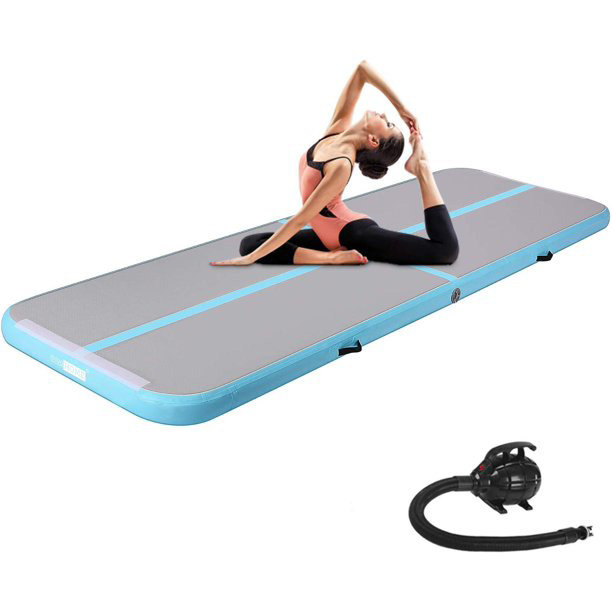 3M エアトラックマット エアトラック エアポンプ付き 電動 - Kids Outdoor Yoga のレビューと価格