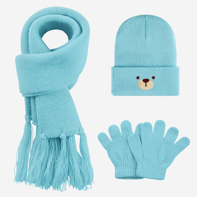 スタイリッシュで多用途な3点セット 1-3歳向け キッズニッ - Kids Outdoor Gloves のレビューと価格