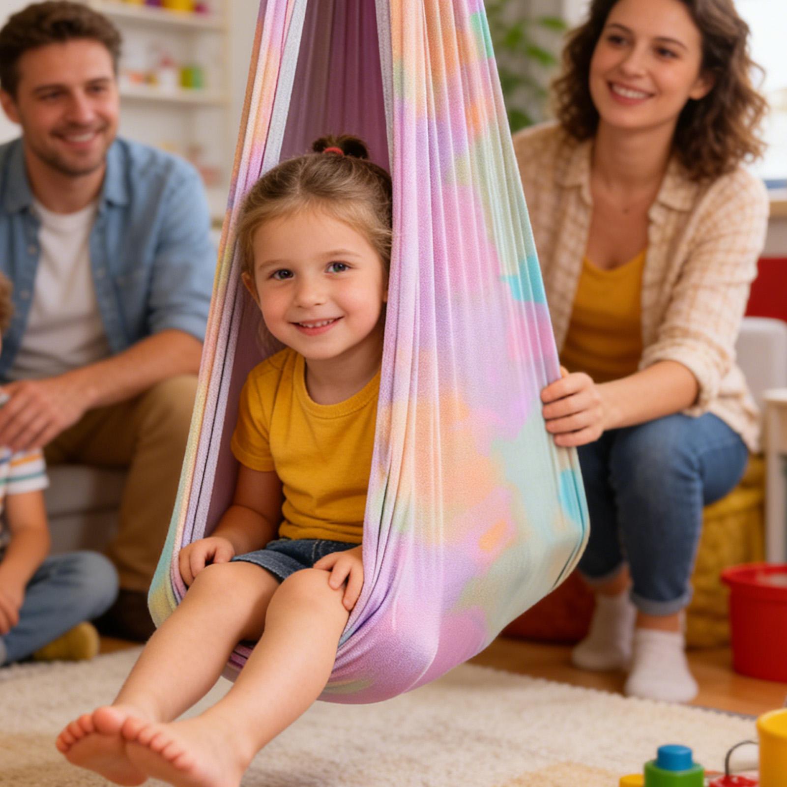 子供用スイング 強力耐荷重 カドルチェア ヨガスイング 学校 - Kids Outdoor Yoga のレビューと価格