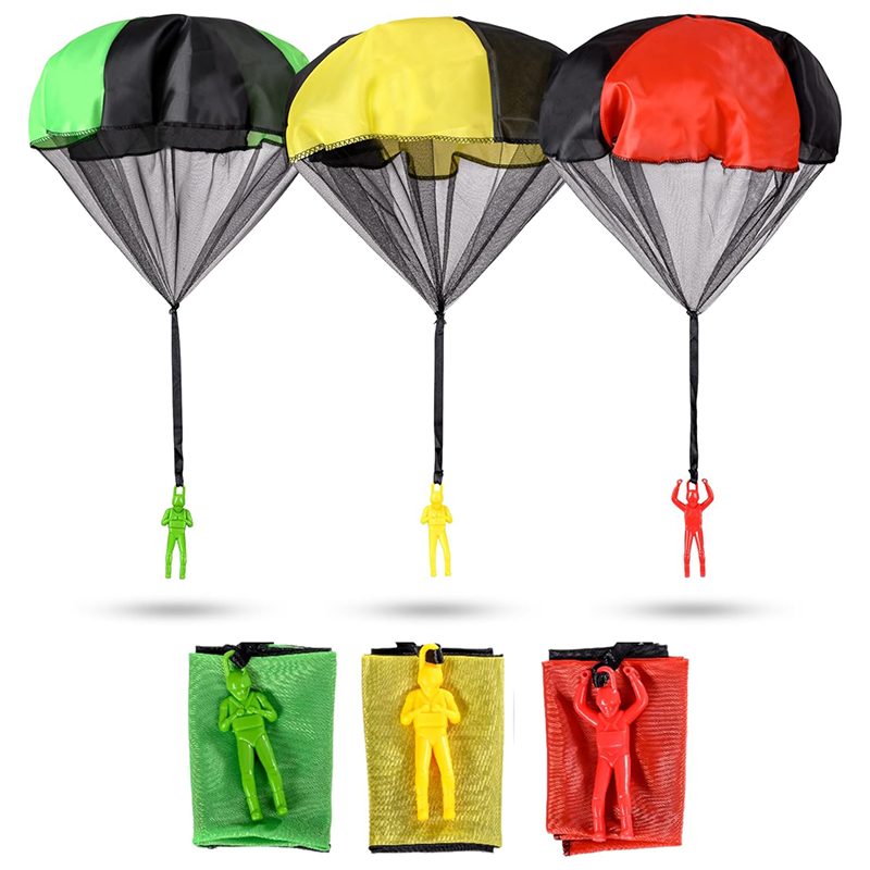 子供用パラシュートおもちゃ、絡まりにくい屋外飛行パラシュート - Kids Unique Outdoor Toys のレビューと価格