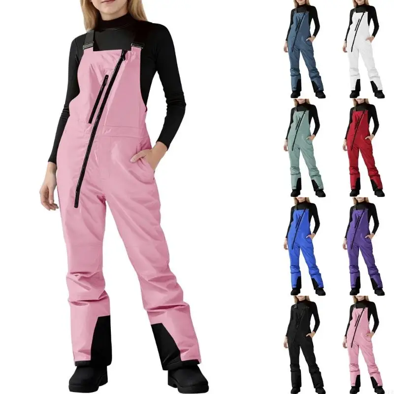 キッズスキーパンツスキービブ断熱スノーボードオーバーオール防 - Kids Outdoor Jumpsuit のレビューと価格