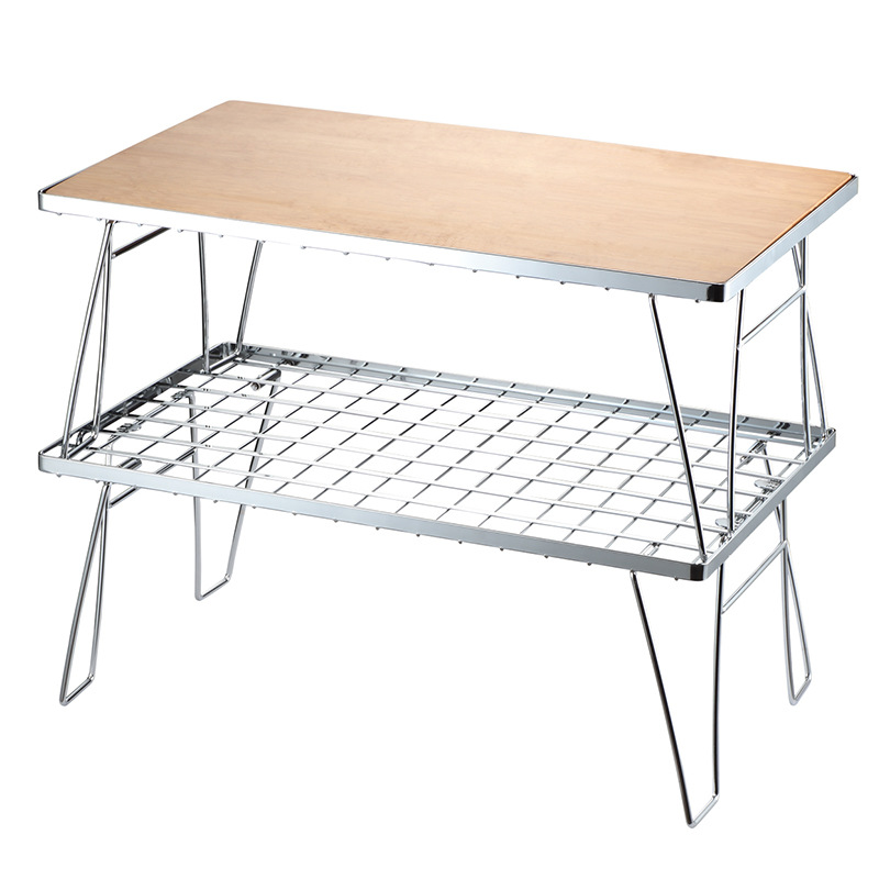 CAMPINGMOON T-2301 三層折りたたみ式キャン - Kids Outdoor Wooden Table のレビューと価格