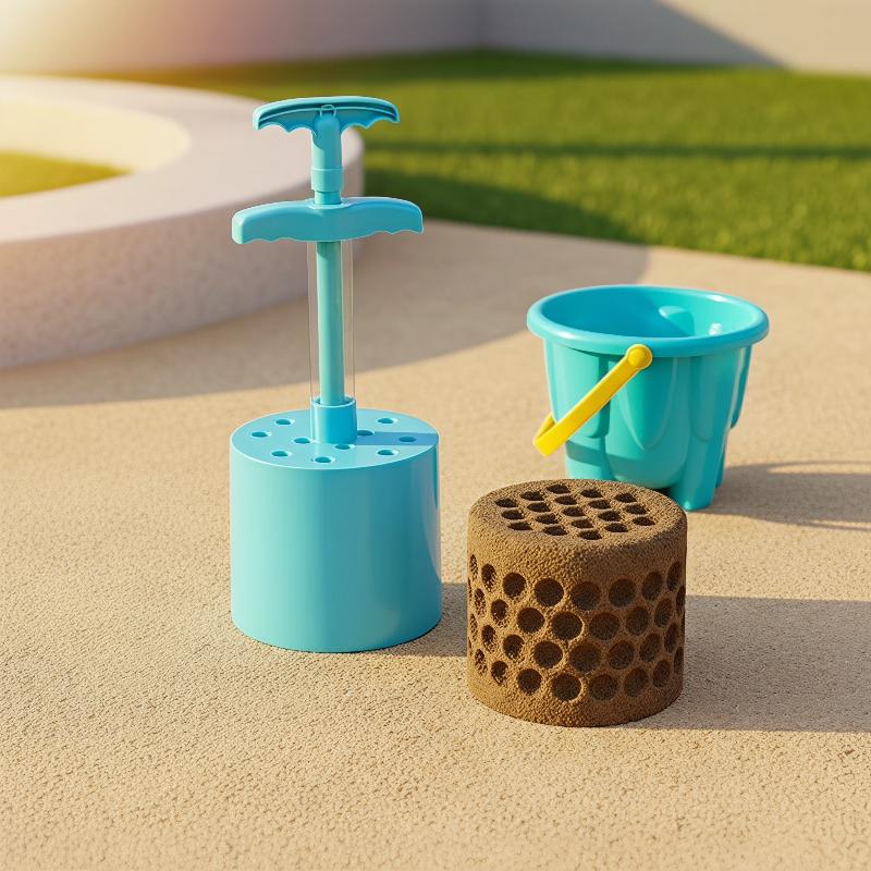 子供用水遊びビーチおもちゃサンドボックス型セットシャベル城建 - Kids Outdoor Water Toys のレビューと価格