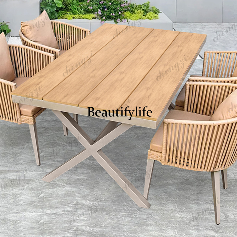 屋外テーブルセット、布張りガーデン家具セット、アームチェアガ - Kids Outdoor Wooden Table のレビューと価格