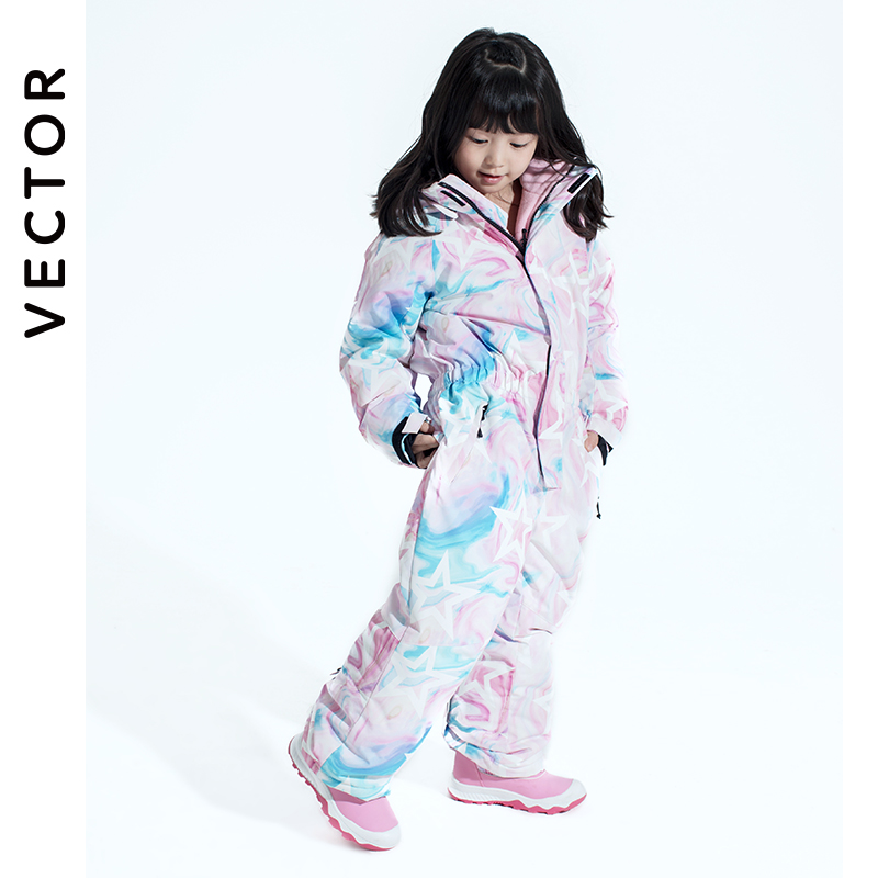-30 度子供スキージャンプスーツ 2020 冬スノーボード - Kids Outdoor Jumpsuit のレビューと価格