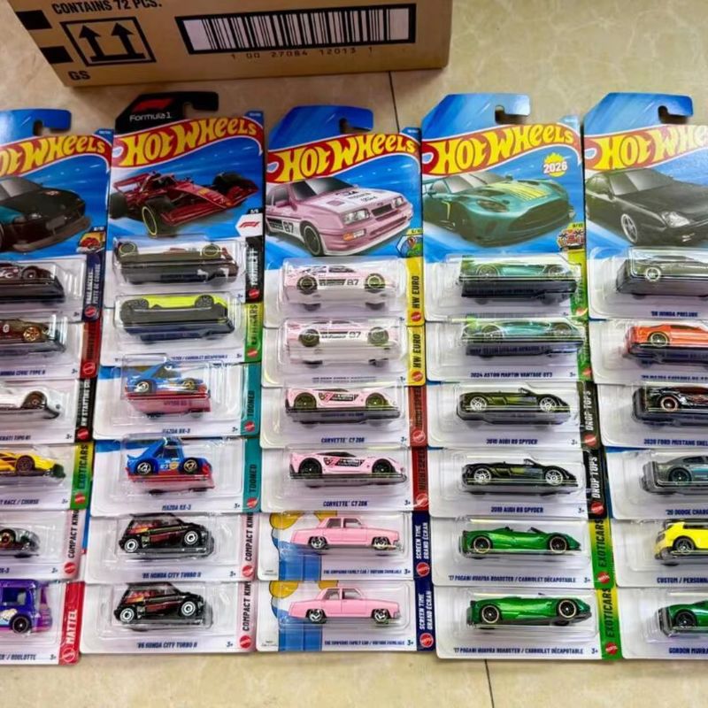 新しいホットウィール 2026 F ケース 1/64 メイン - Hot Wheels Car Mainline のレビューと価格