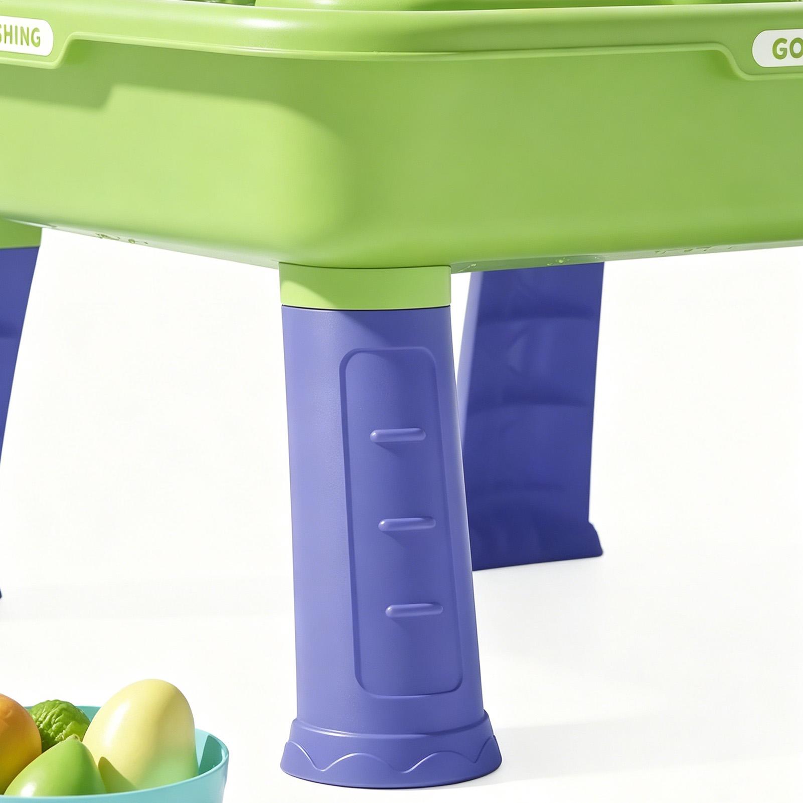 子供用ウォーターテーブル ポンプ付き 楽しい学習玩具 キッズ - Kids Outdoor Water Play Table のレビューと価格