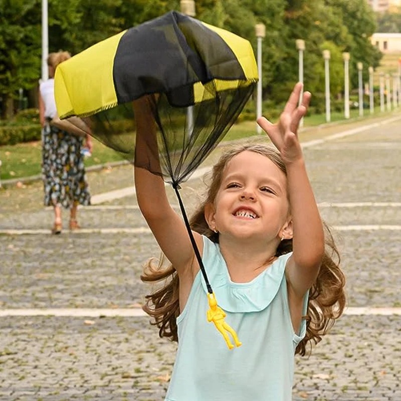 子供用パラシュートおもちゃ もつれ防止 屋外飛行パラシュート - Kids Unique Outdoor Toys のレビューと価格