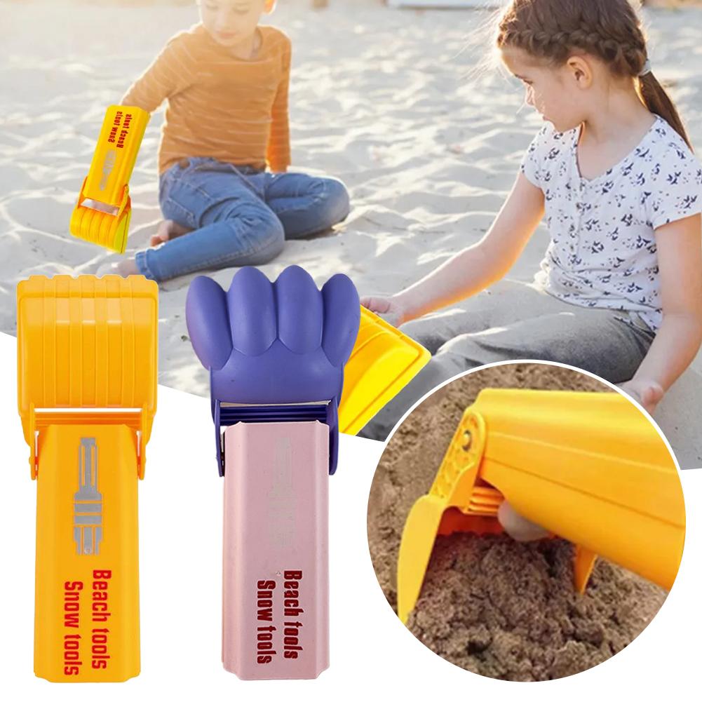 1/3個入り掘削機型砂浜雪遊び子供用ビーチトイシャベルツール - Kids Outdoor Water Toys のレビューと価格