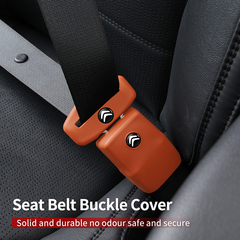 シリコン製カーシートベルトバックルクリップ防塵カバー、傷防止 - Swing Seat Belt のレビューと価格