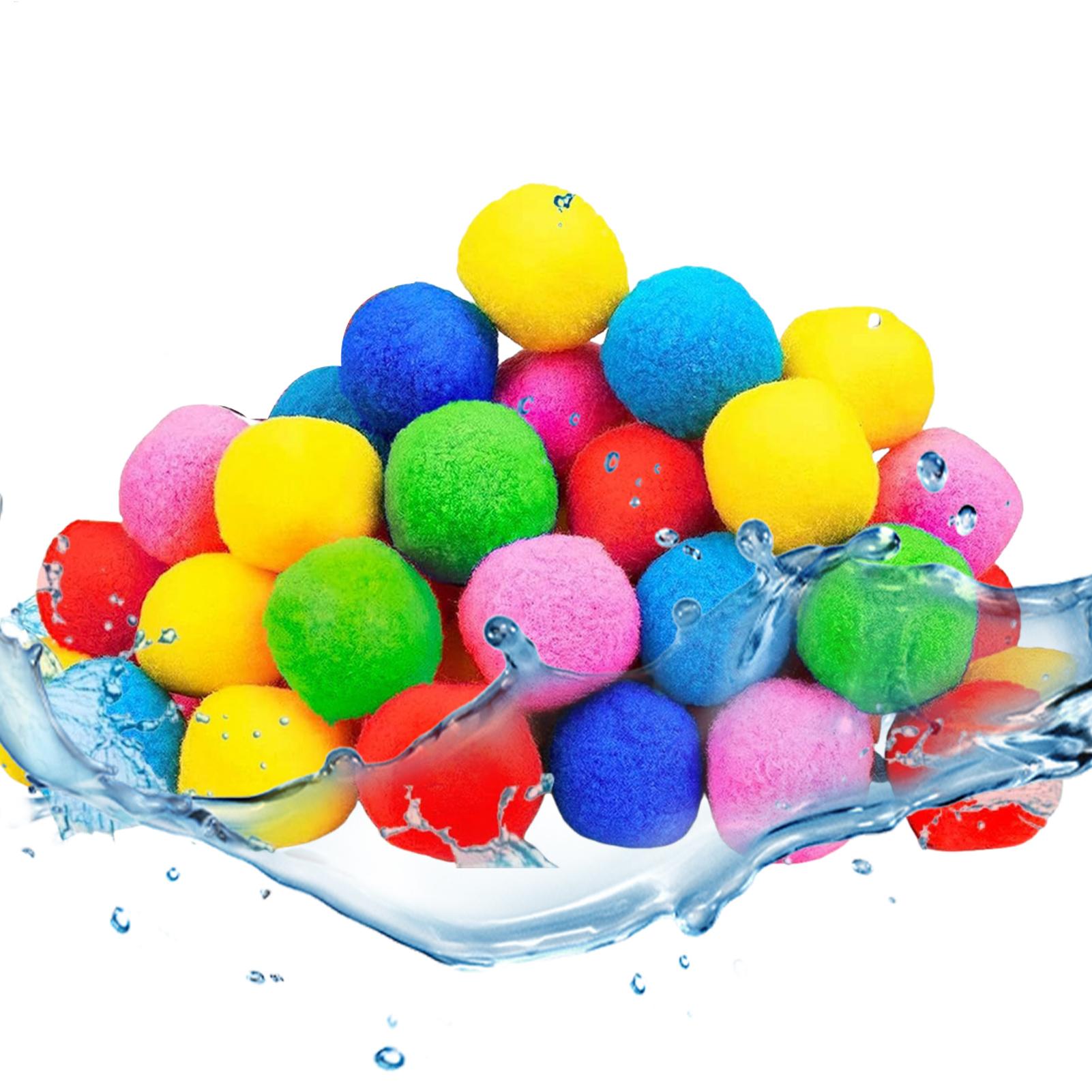 60個/セット 再利用可能な水ボール インスタントリフィル  - Kids Outdoor Water Toys のレビューと価格