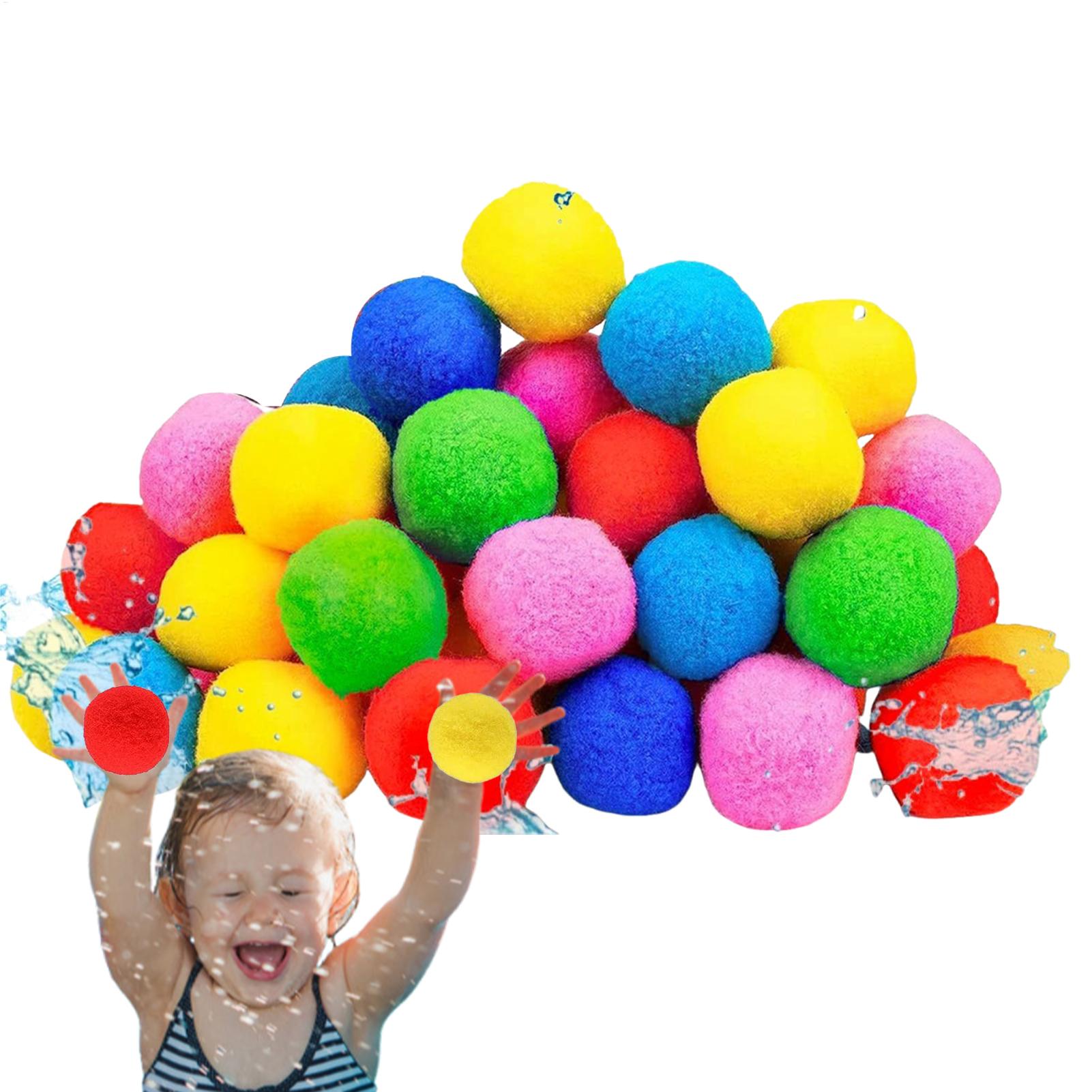 60個/セット 再利用可能な水ボール インスタントリフィル  - Kids Outdoor Water Toys のレビューと価格