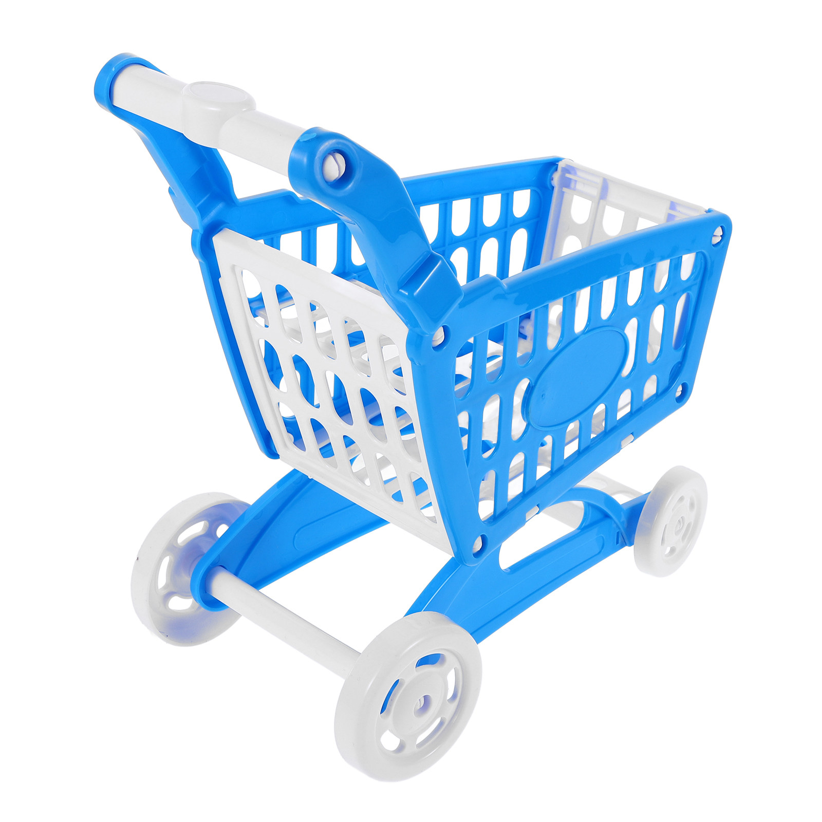 ミニブルーショッピングカート、子供用スーパーマーケット手押し - Kids Indoor Outdoor Cart のレビューと価格