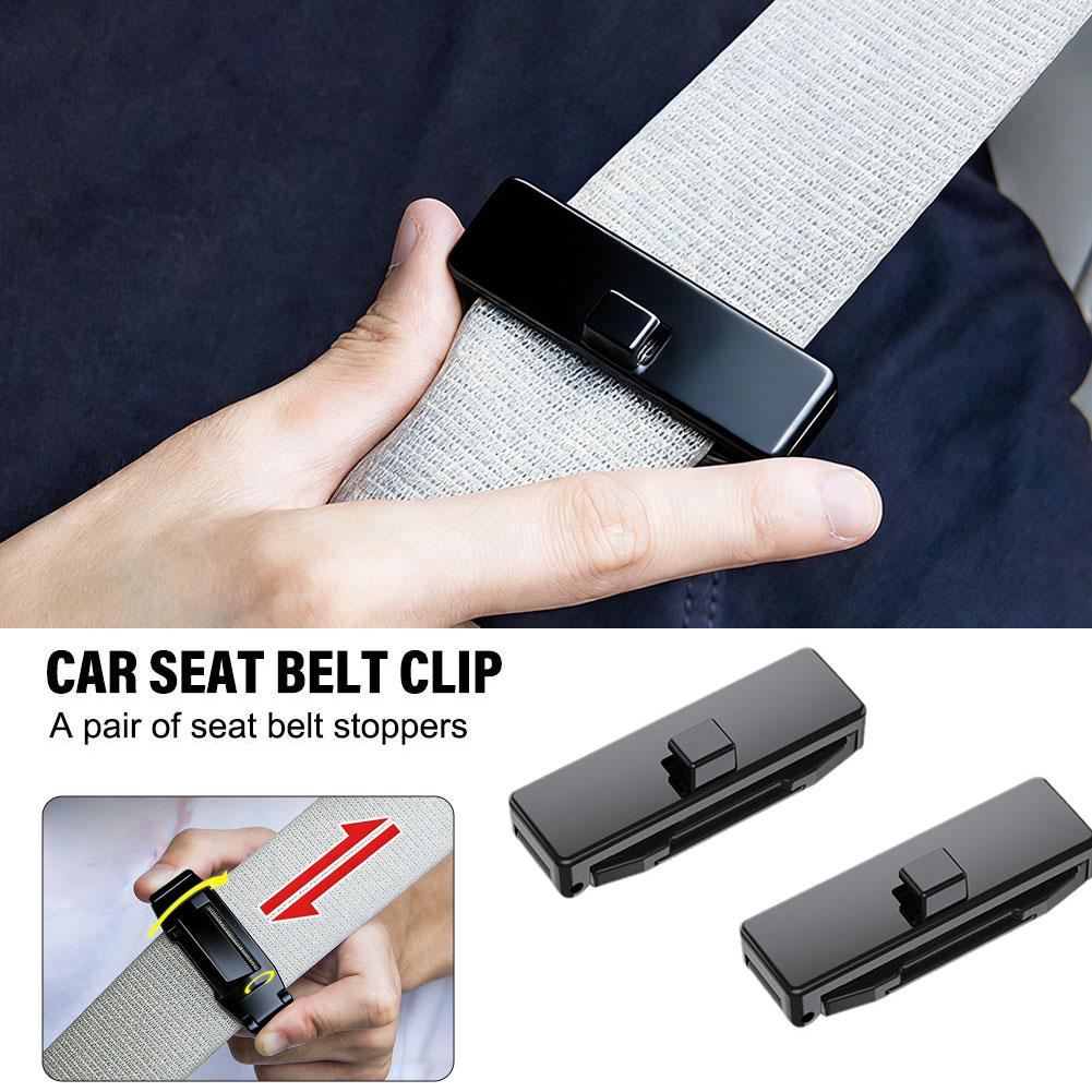 2個入り 調整可能な締め付け力 車用安全シートベルトバックル - Swing Seat Belt のレビューと価格