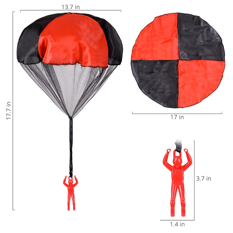 子供用パラシュートおもちゃ、屋外用フライングパラシュート、屋 - Kids Unique Outdoor Toys のレビューと価格