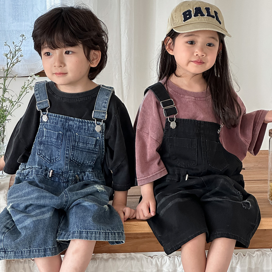 2026年夏 ユニセックス キッズ デニムビブオーバーオール - Kids Outdoor Jumpsuit のレビューと価格