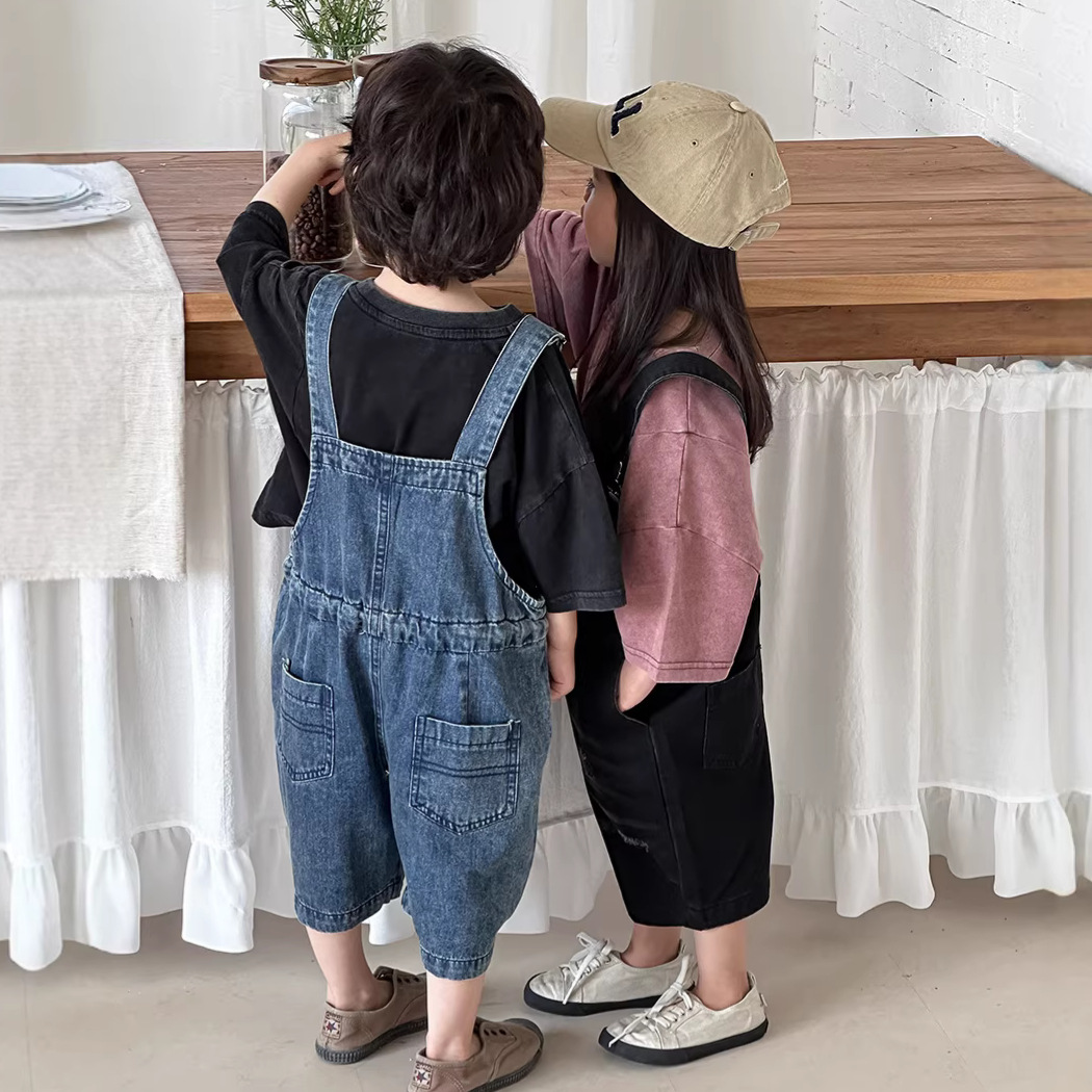 2026年夏 ユニセックス キッズ デニムビブオーバーオール - Kids Outdoor Jumpsuit のレビューと価格