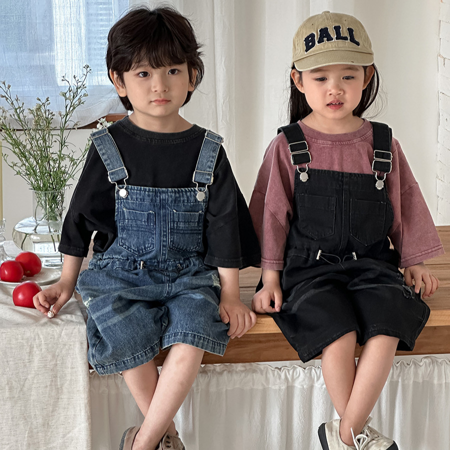 2026年夏 ユニセックス キッズ デニムビブオーバーオール - Kids Outdoor Jumpsuit のレビューと価格