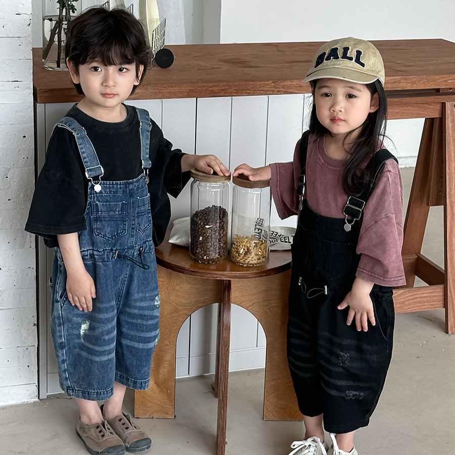 2026年夏 ユニセックス キッズ デニムビブオーバーオール - Kids Outdoor Jumpsuit のレビューと価格