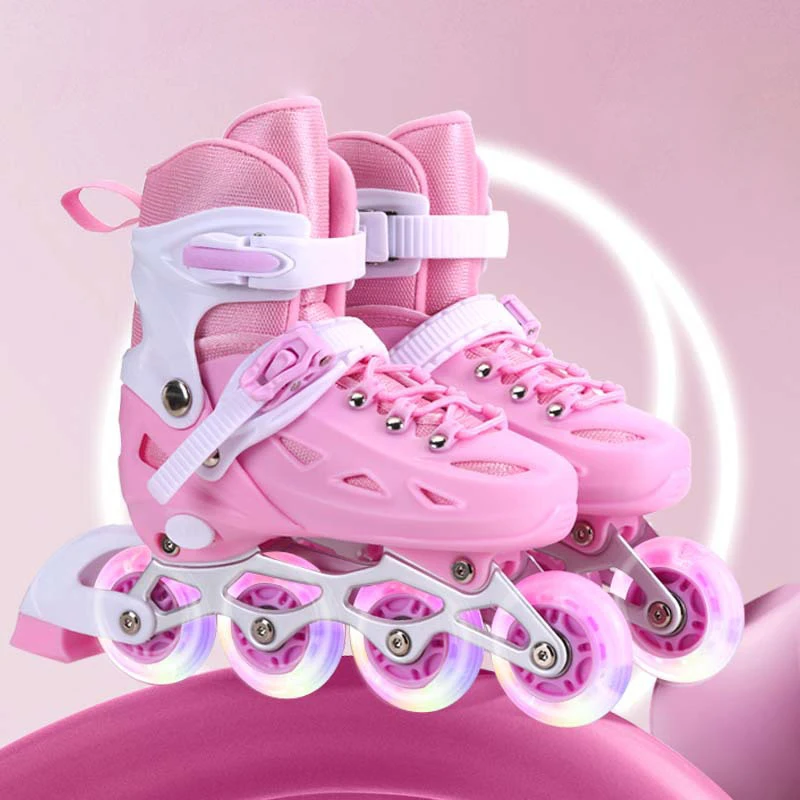 子供用インラインローラースケートシューズ、女性男性大人用フラ - Kids Outdoor Quad のレビューと価格