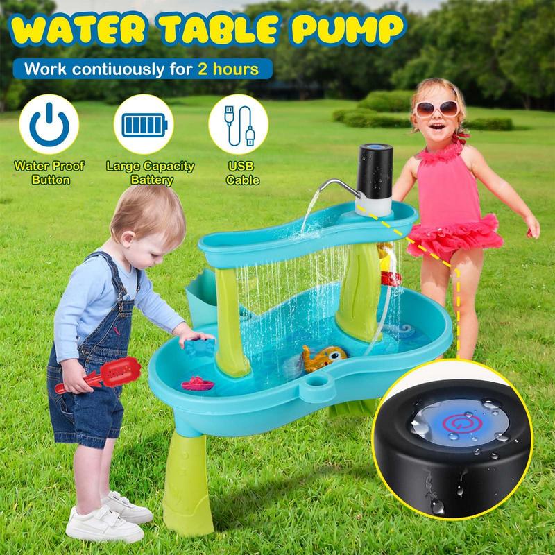 子供用ウォーターポンプ楽しい屋外ウォーターテーブルポンプ子供 - Kids Outdoor Water Play Table のレビューと価格
