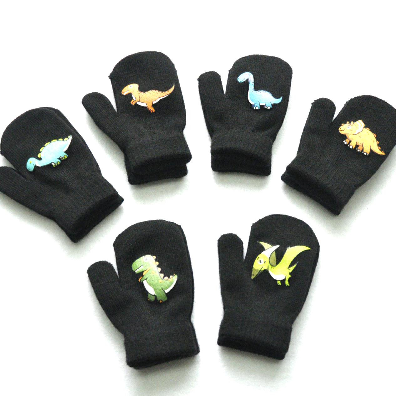 1-3歳の子供用冬用厚手のぬいぐるみ暖かい手袋、男の子と女の - Kids Outdoor Gloves のレビューと価格