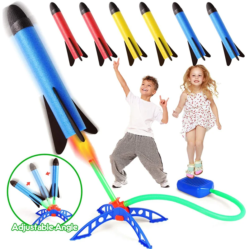 子供用屋外ロケットフットポンプ、屋外空気圧式ロケットスーツジ - Kids Outdoor Jumpsuit のレビューと価格