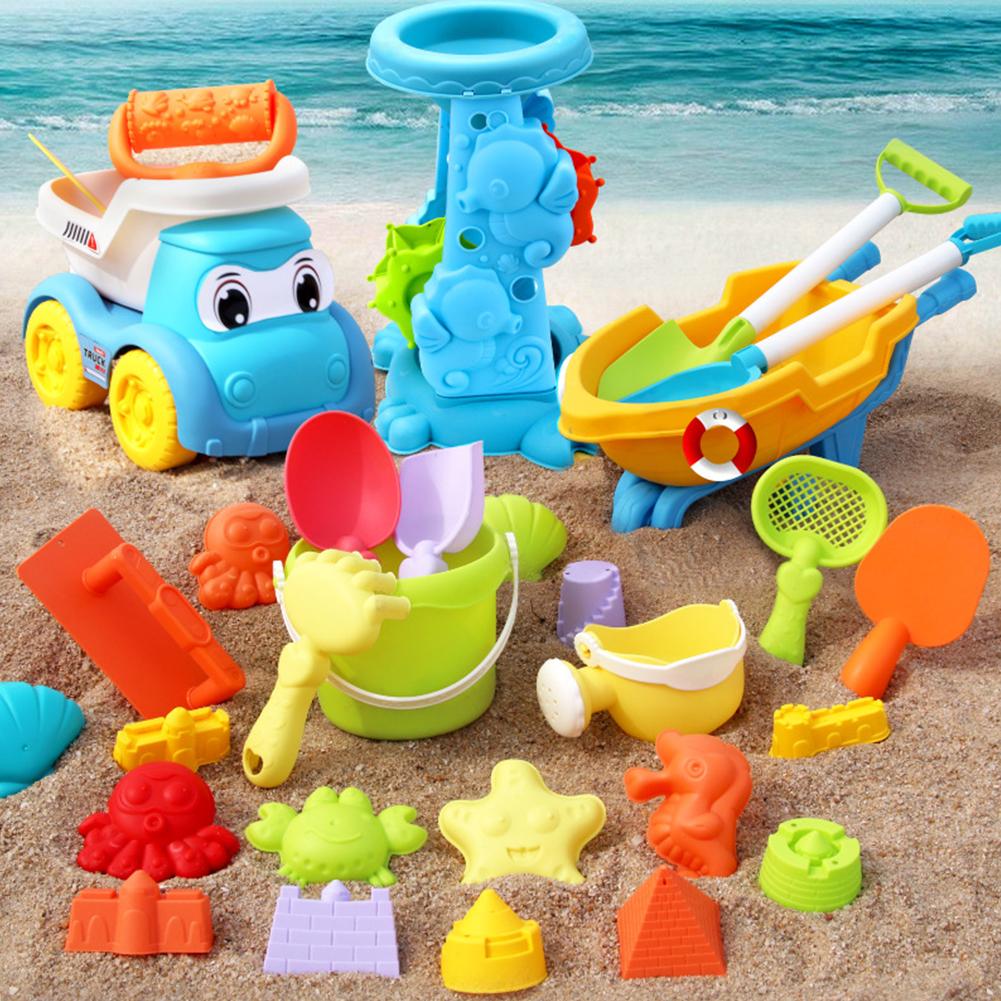 キッズビーチおもちゃセット ベビー砂遊び＆水遊びキット バケ - Kids Outdoor Water Toys のレビューと価格