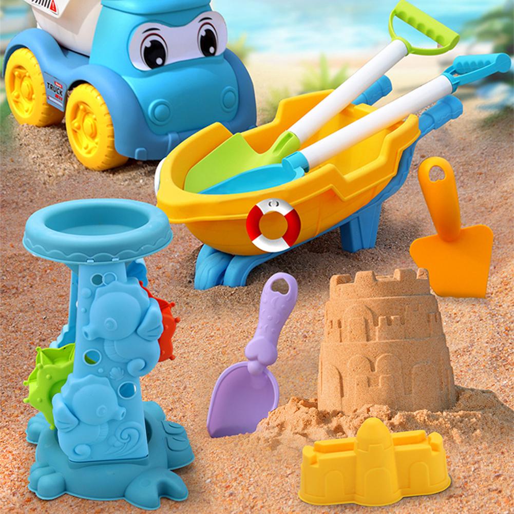 キッズビーチおもちゃセット ベビー砂遊び＆水遊びキット バケ - Kids Outdoor Water Toys のレビューと価格