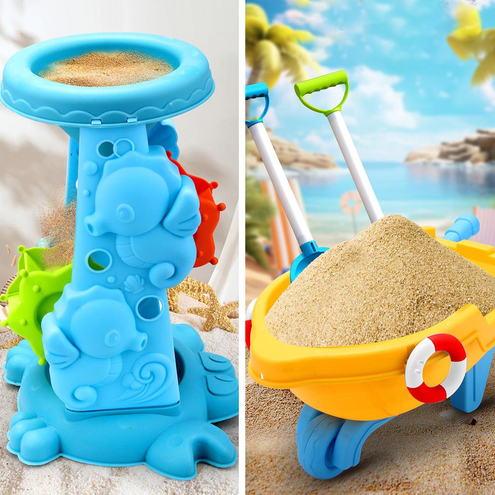 キッズビーチおもちゃセット ベビー砂遊び＆水遊びキット バケ - Kids Outdoor Water Toys のレビューと価格