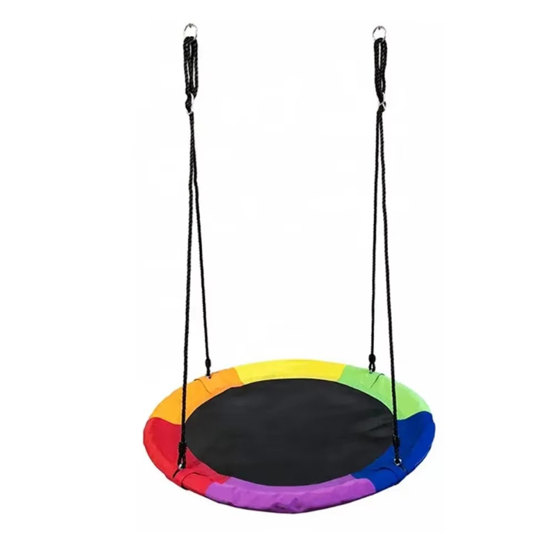 屋外ガーデンキッズベビースイング カラフルなネストハンモック - Kids Outdoor Hammock Swing のレビューと価格